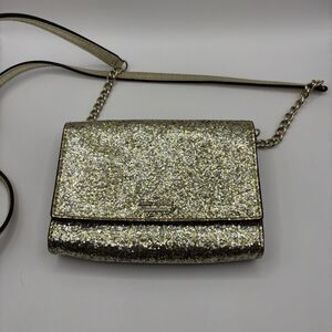 Kate Spade New York Glitter Bug Cami Crossbody - Sparkly GOLD